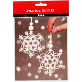Mini Creative Kit Macrame Snowflake
