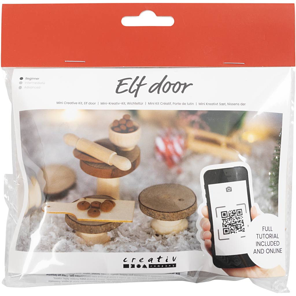 Creativ company mini hobbyset kabouterdeur, koekjes bakken, 1 doos