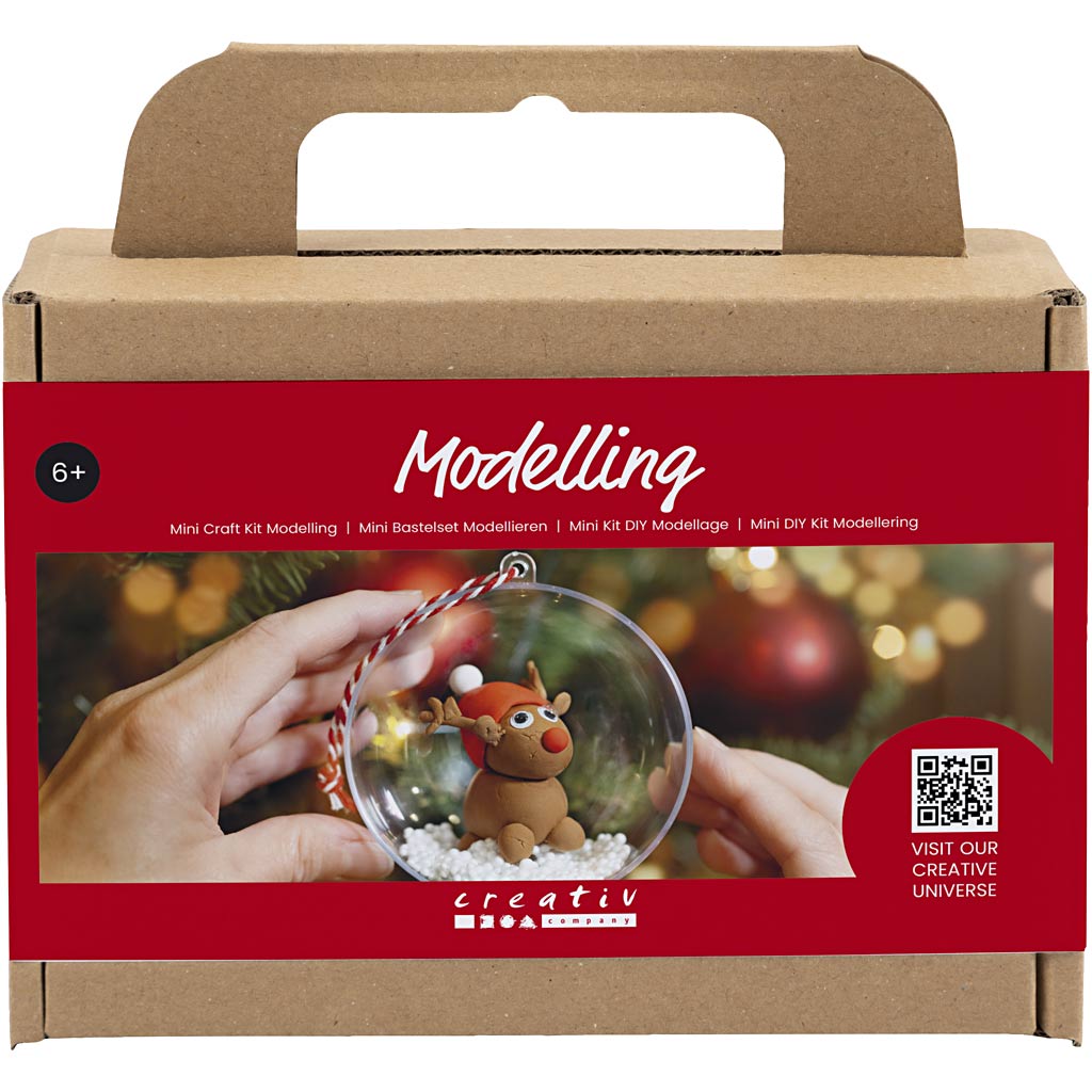 Creativ company mini hobbyset boetseren, rendieren, 1 doos