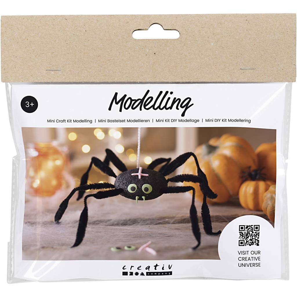 Creativ company mini hobbyset boetseren, spin, 1 doos
