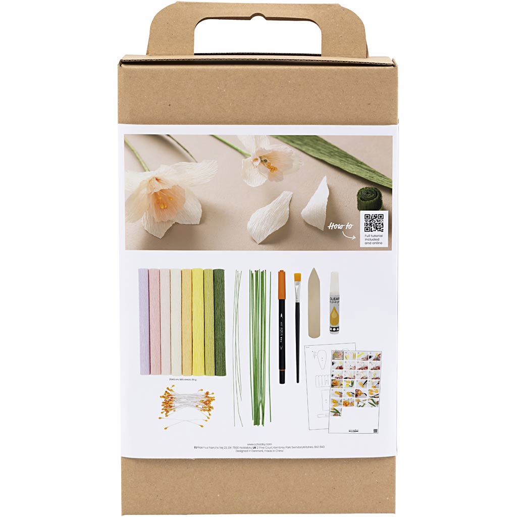 Creativ Company Hobbyset Creep Paper Making Flowers