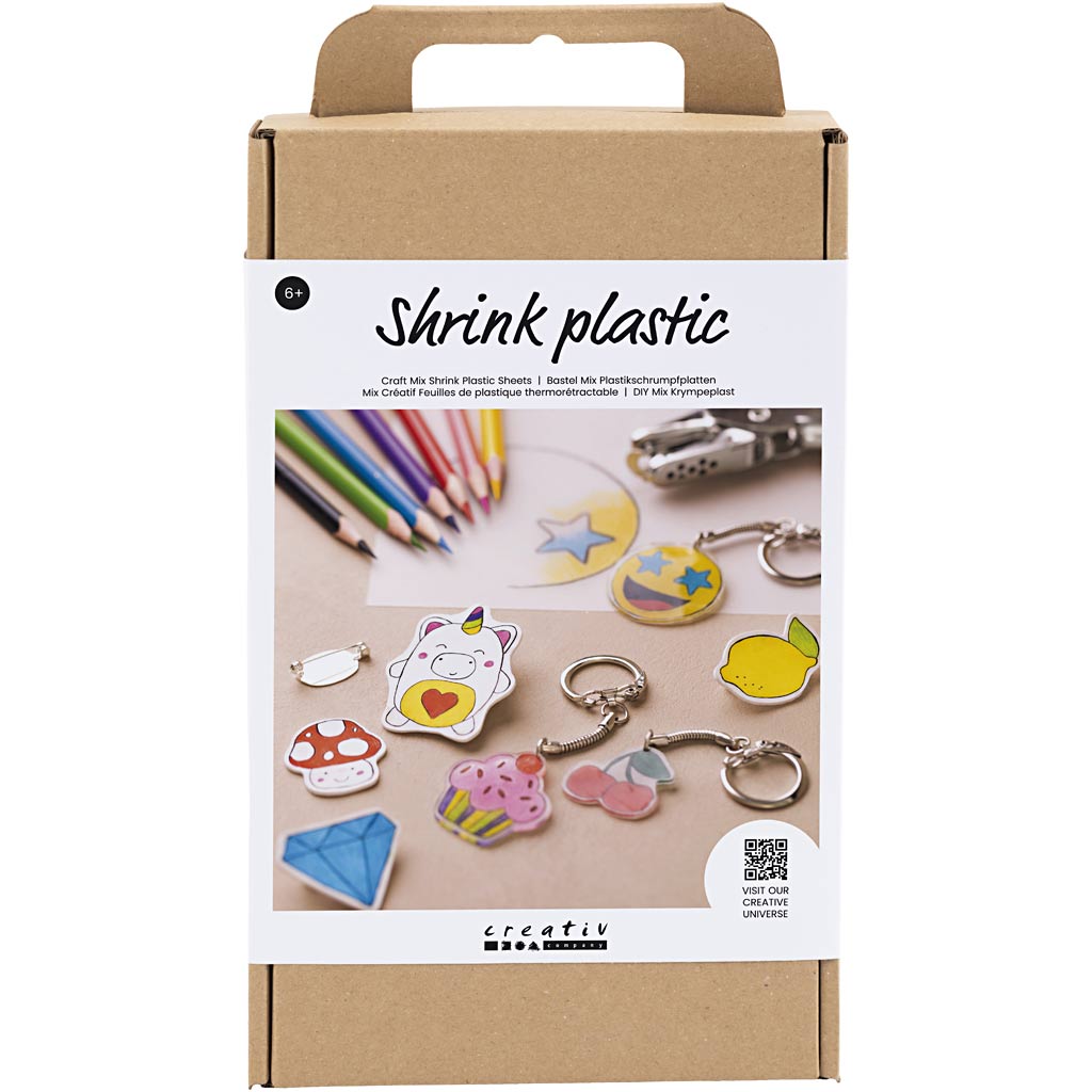 Creativ Company Creative Box shrink film sheets Craft Set