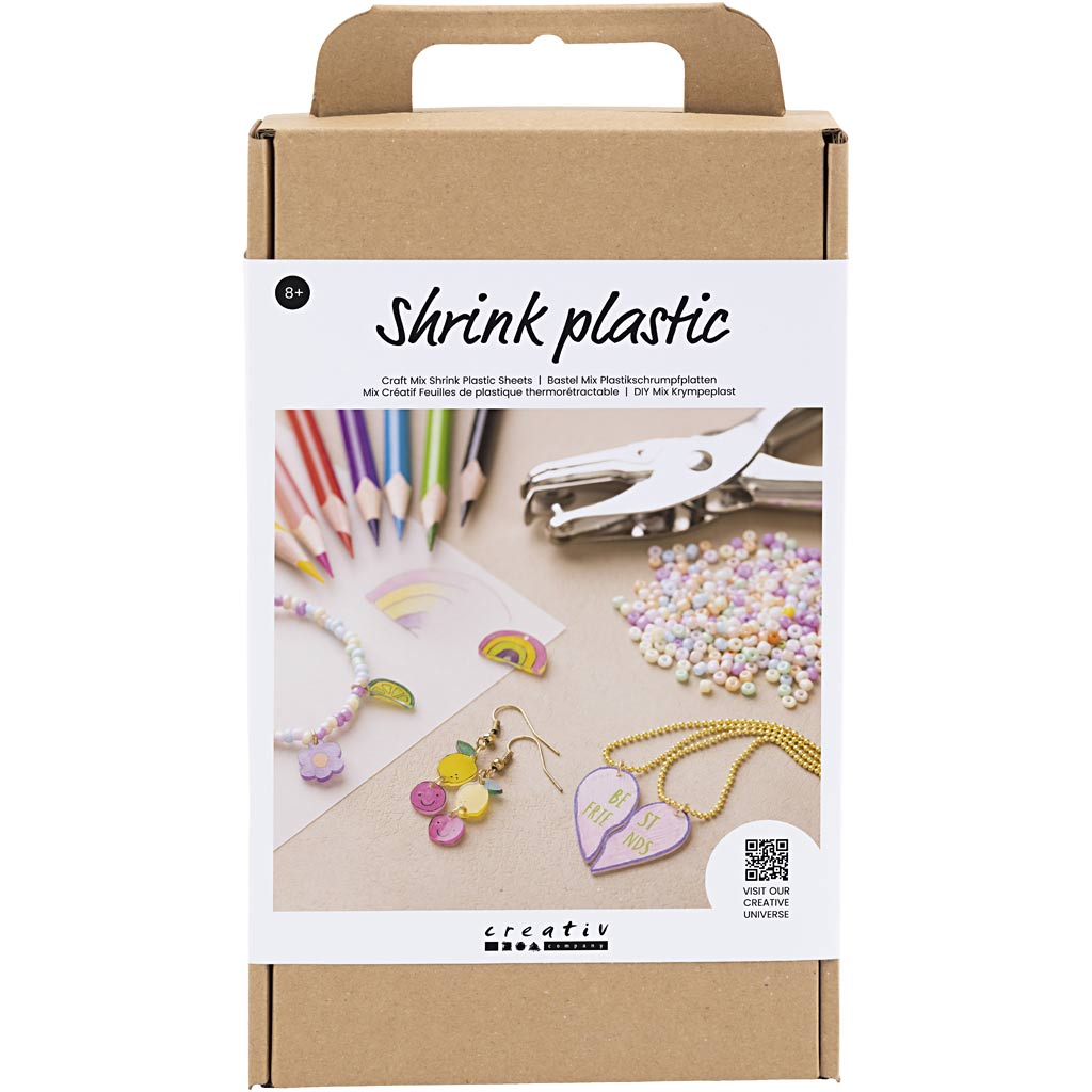 Creativ company creative box shrink foil sheets, jewelry, 1 box