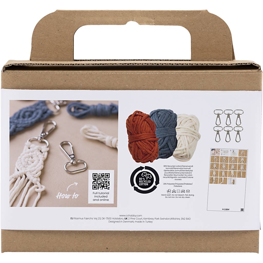 Creativ Company Mini Hobbyset MacroMe Key Chains