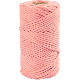 Creativ Company Macrame Cord Pink, 55m