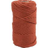 Creativ Company Macrame Cord Bunt Orange, 55m