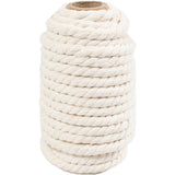 Creativ company macramé rope, l: 12 m, d 8.5 mm, off-white, 300 gr 1 roll
