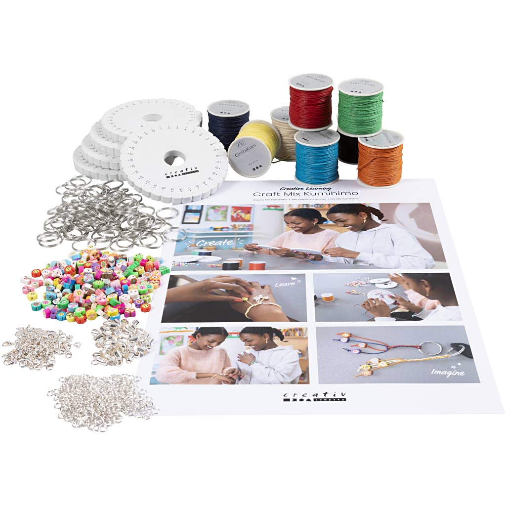 Creativ company groepsset kumihimo, 1 doos