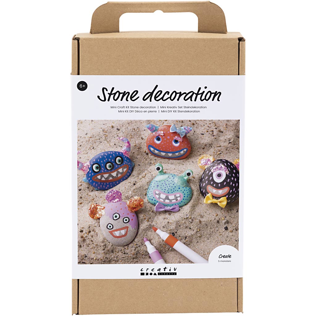 Kreativfirma Hobbyset Stone Decoration Craft Set