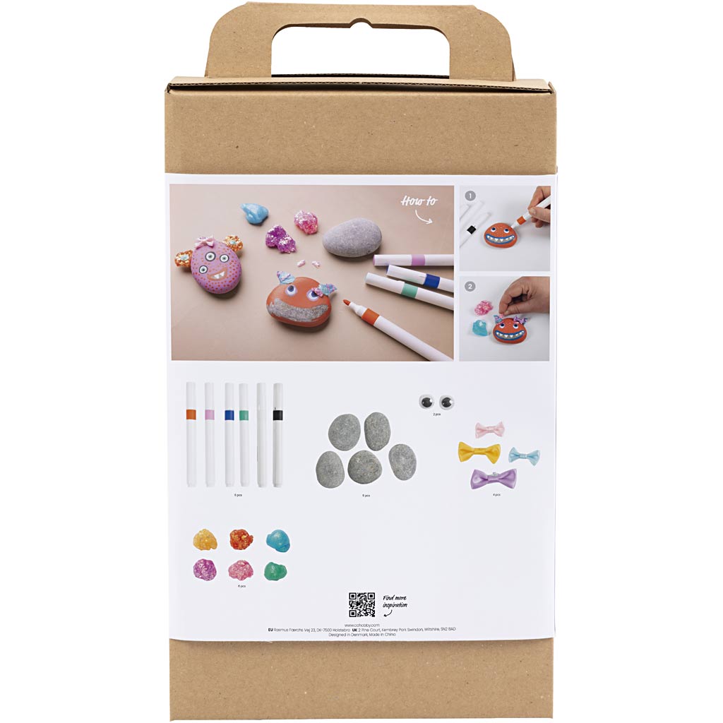 Creativ Company Hobbyset Stone Decoration Sett