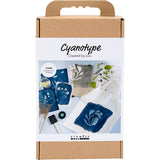 Creativ company hobby set cyanotype, textile, blue, 1 box