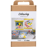 Creativ company hobby set coloring, painting by numbers, acrylic paint, 1 box