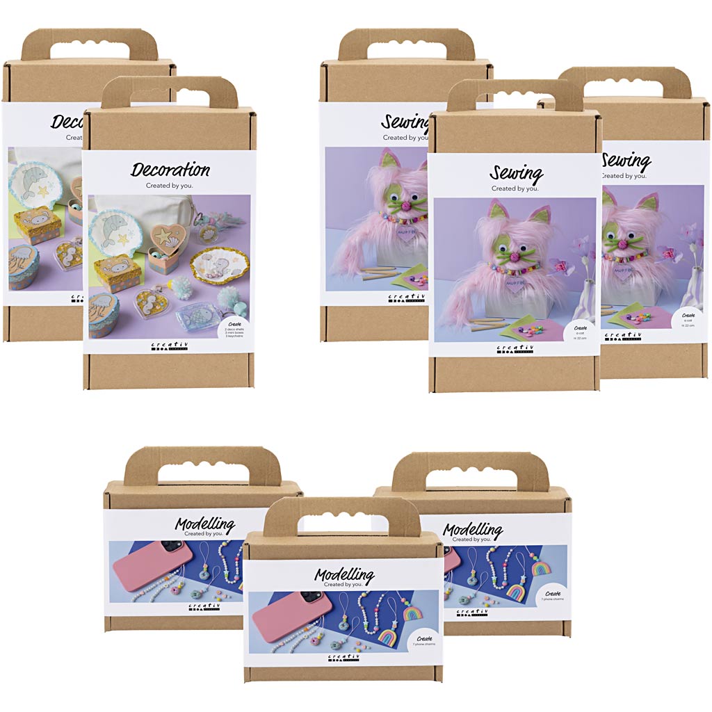 Creativ company introductiepakket, kinderen, 8 doos 1 doos