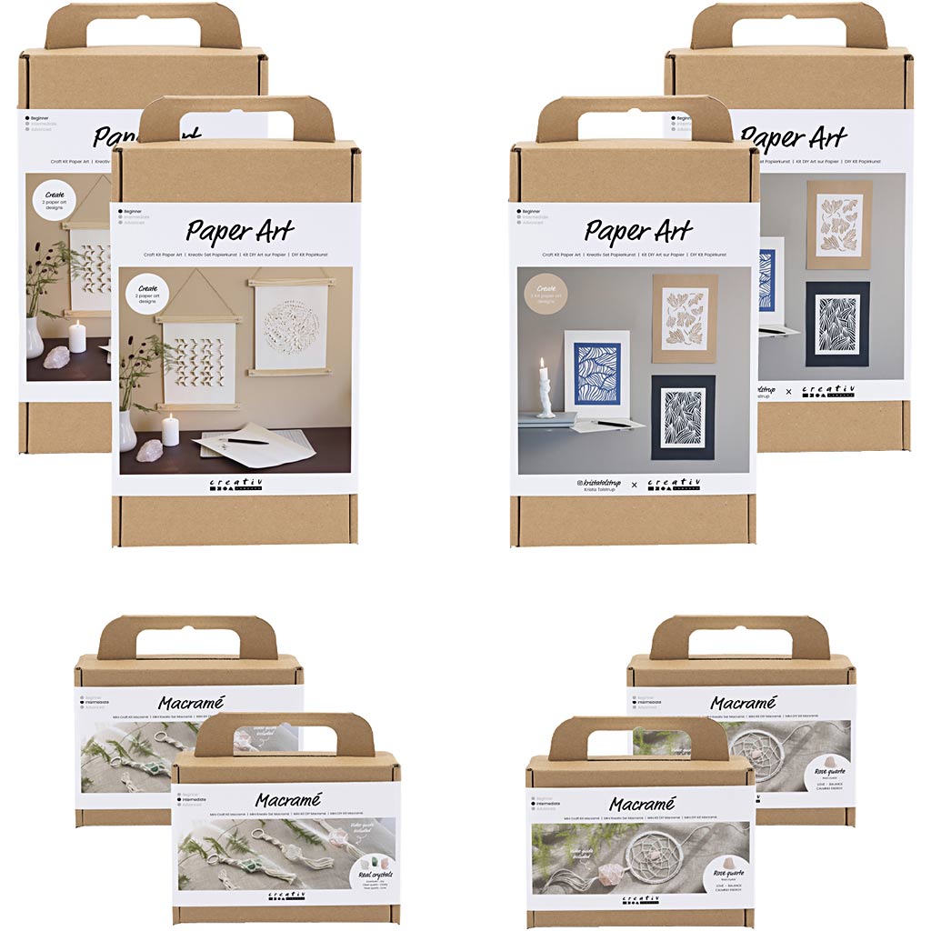 Creativ company introductiepakket, helemaal opgaan in creatieve activiteiten, 8 doos 1 doos