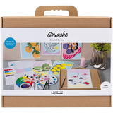Creativ company starter hobbyset gouache, schilderijen, diverse kleuren, 1 doos