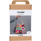 Creativ company hobbyset haken, tas, kleurrijk, crème, 1 doos