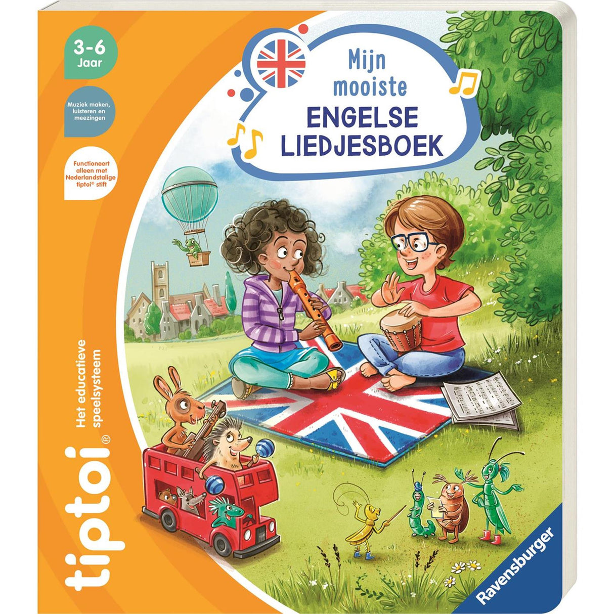 Ravensburger tiptoi il mio più bel libro di canzoni inglesi