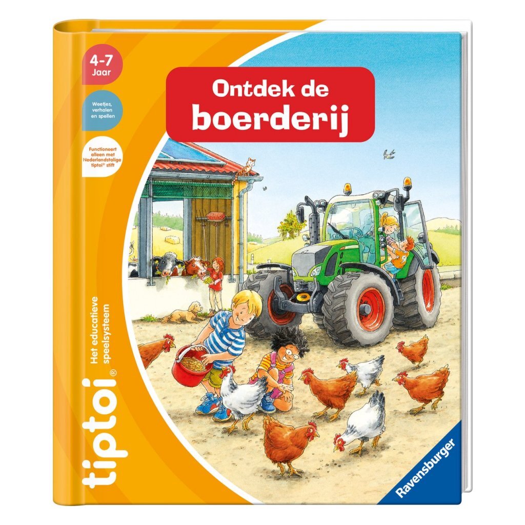 Ravensburger tiptoi book discover the farm