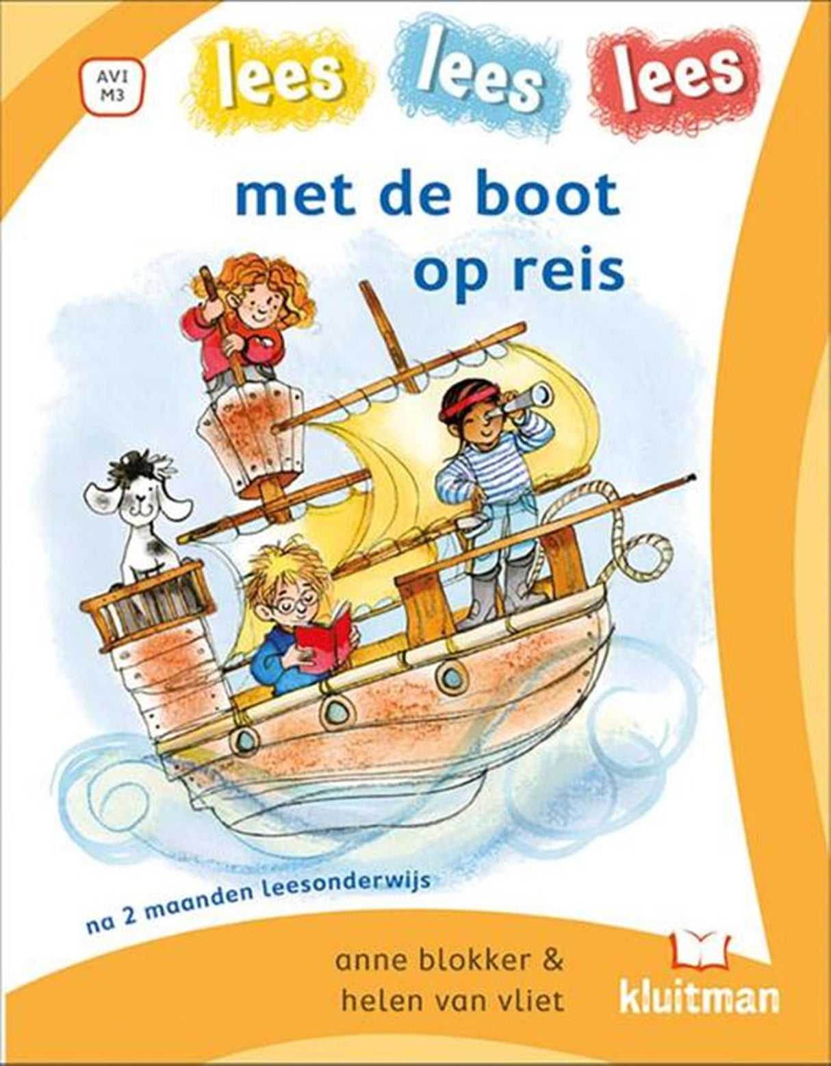 Kluitman met de boot op reis (avi m3)