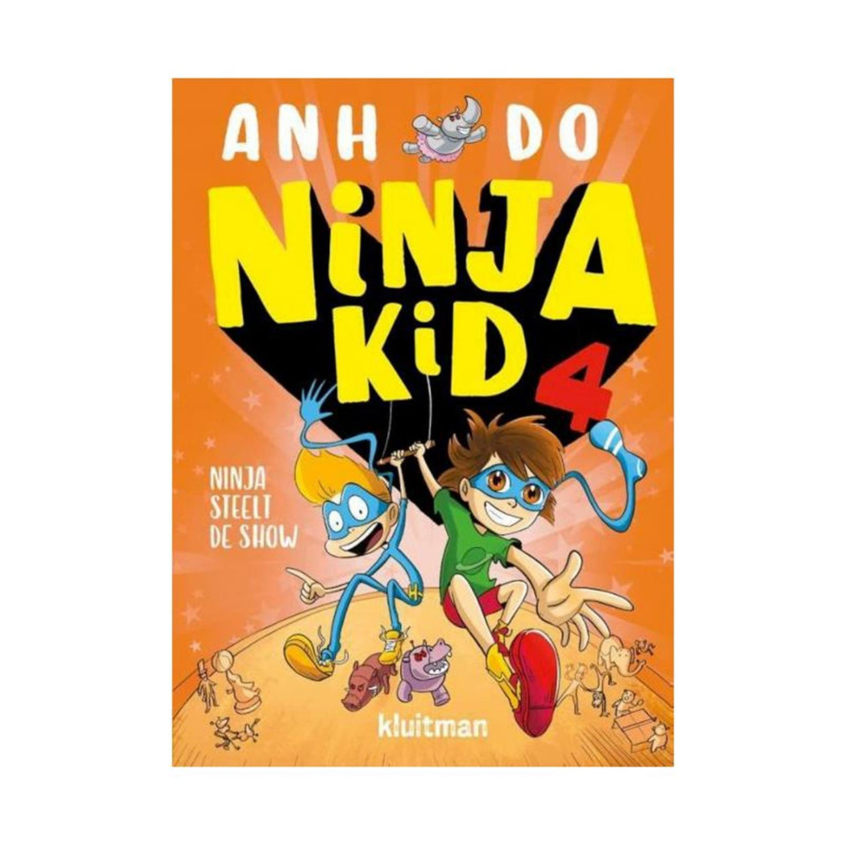 El editor Kluitman Ninja Kid 4 - Ninja roba el espectáculo