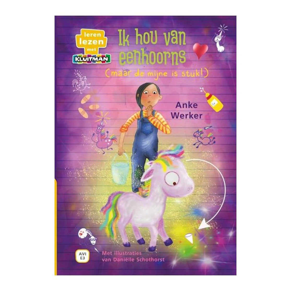 Editor Kluitman I Love Unicorns (¡pero el mío está roto!) Avi E3