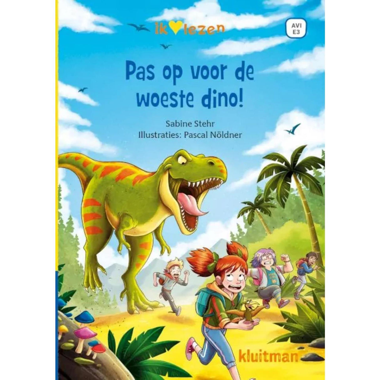 Uitgeverij kluitman pas op voor de woeste dino! avi e3