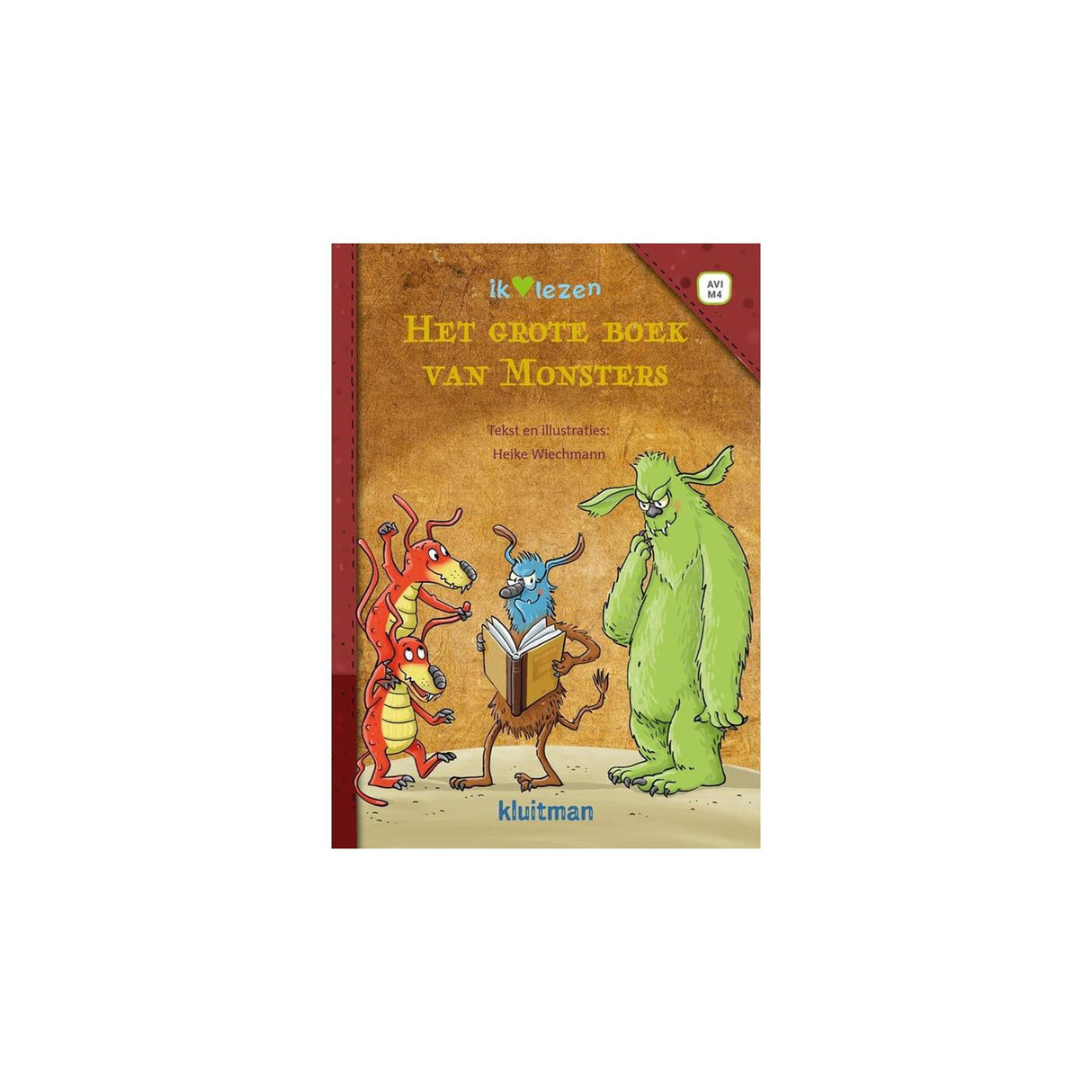 Kluitman ik hartje lezen. het grote boek van monsters