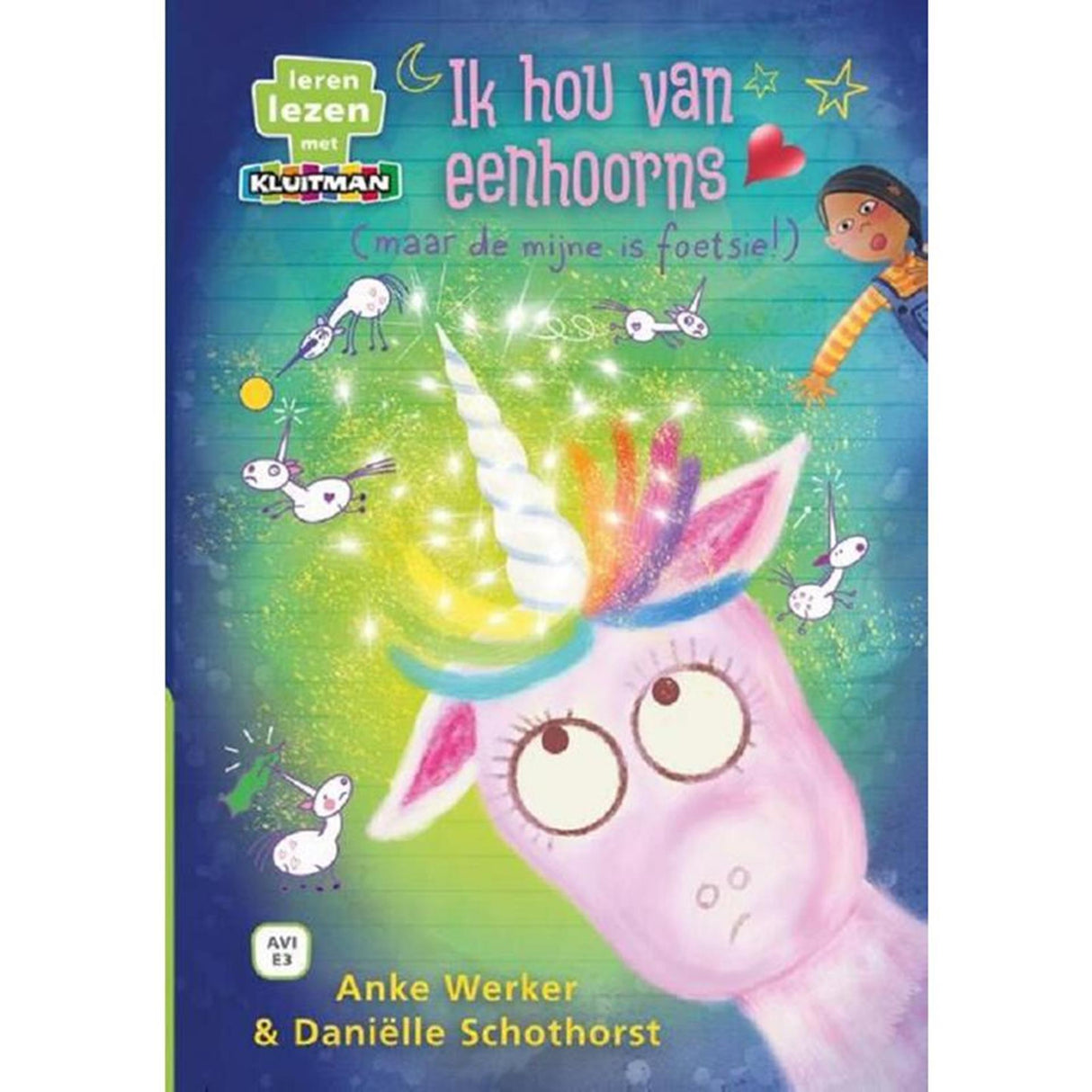 Herausgeber Kluitman Ich liebe Einhörner (aber meine ist foetsie!) Avi-e3