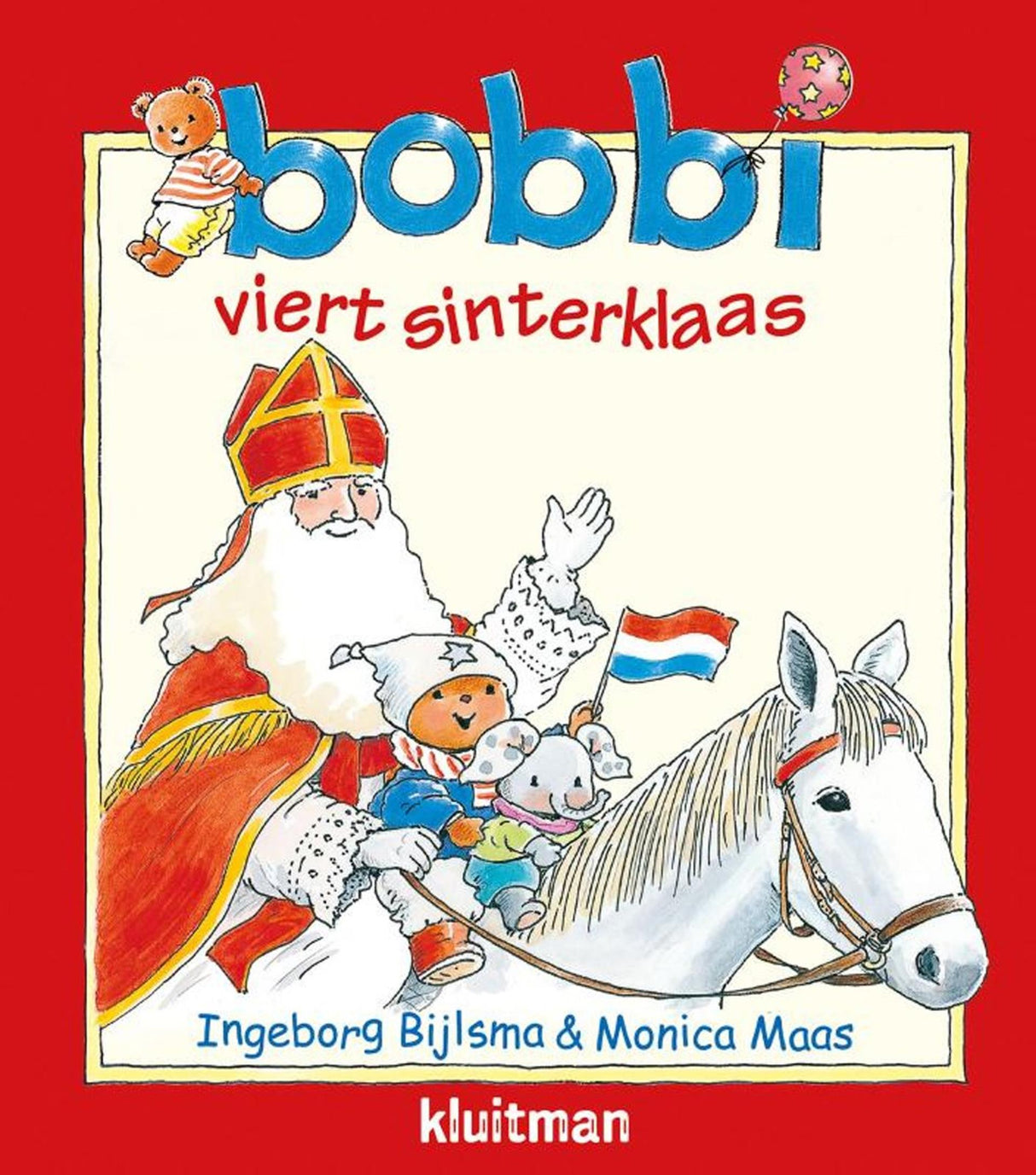 Verleger Kluitman Bobbi feiert Sinterklaas