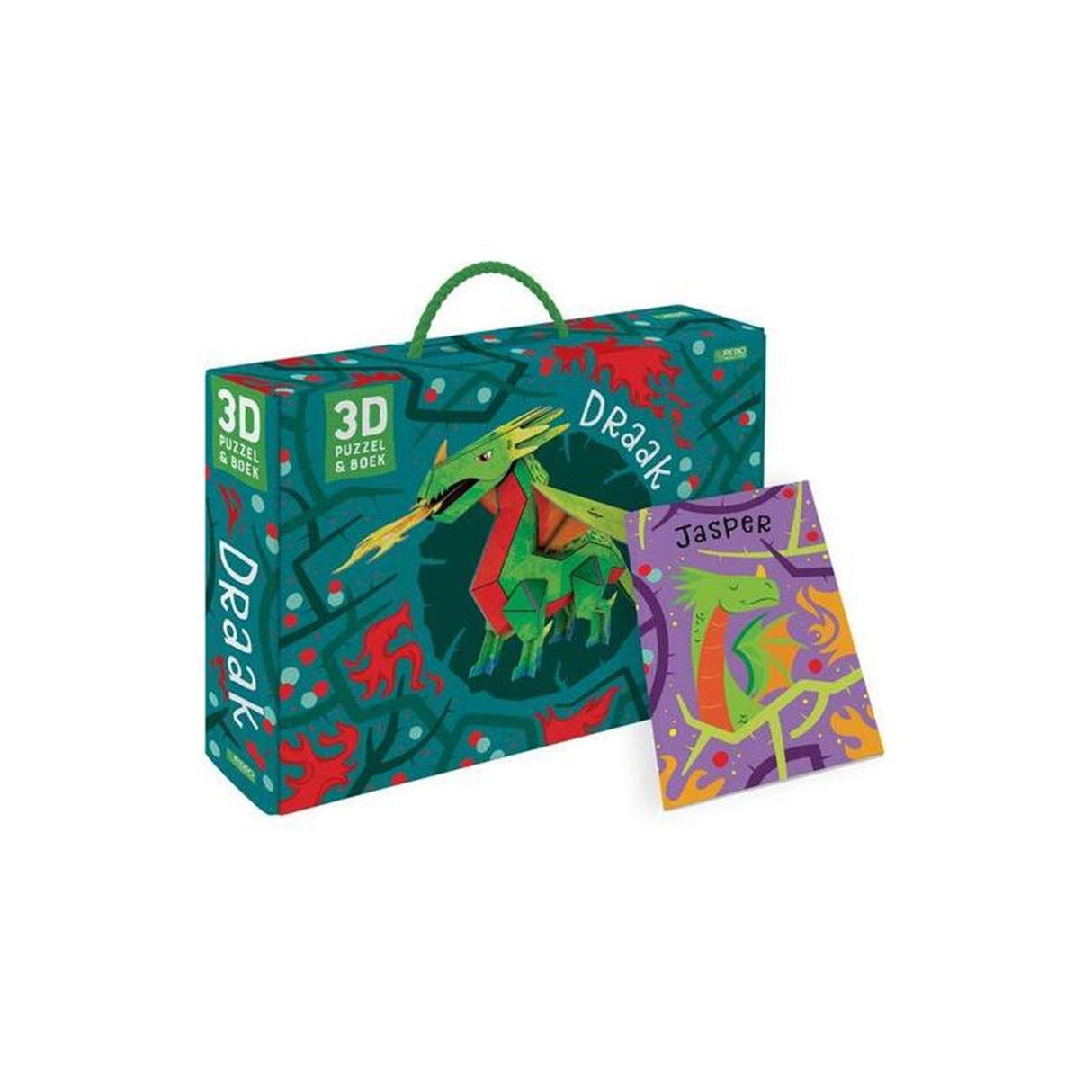 Foilsitheoirí Rebo Rebo Dragon - leabhar + samhail 3d