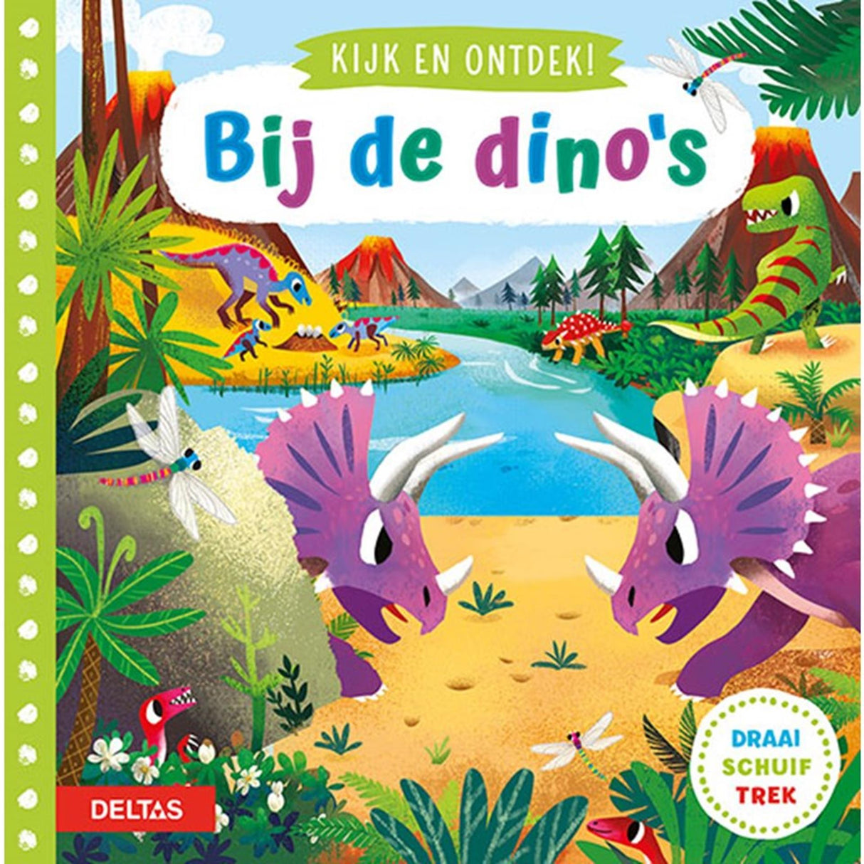 I Delta guardano e scoprono! - con il libro con risvolti sui dinosauri