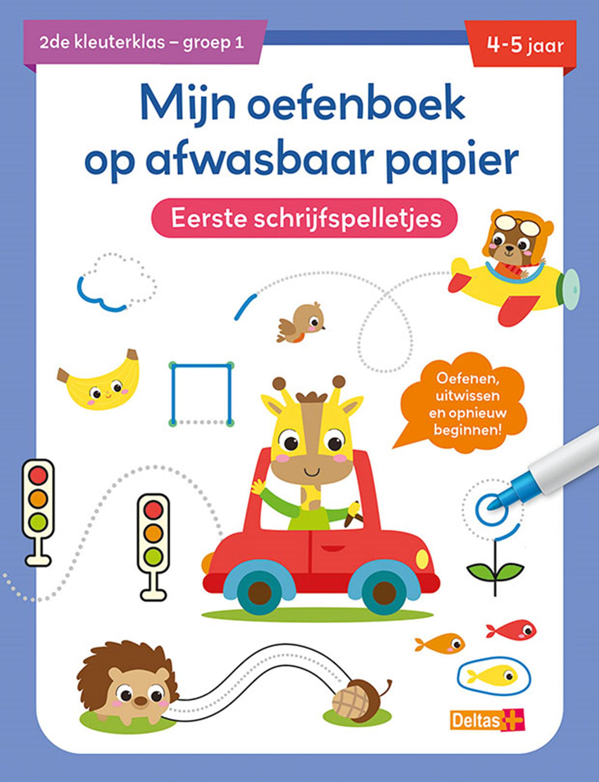 Deltas mijn oefenboek eerste schrijfspelletjes