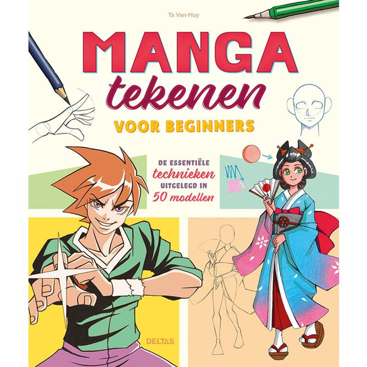 Deltas manga tekenen voor beginners