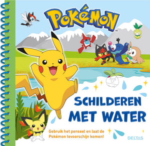 Pokémon pintando pokémon com água parte 1