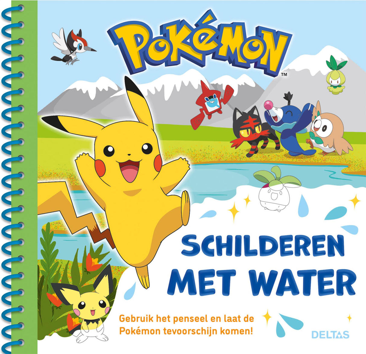 Pokemon painting pokemon with water part 1
