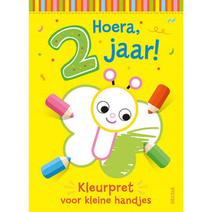 Deltas hurra, 2 år! farve sjov