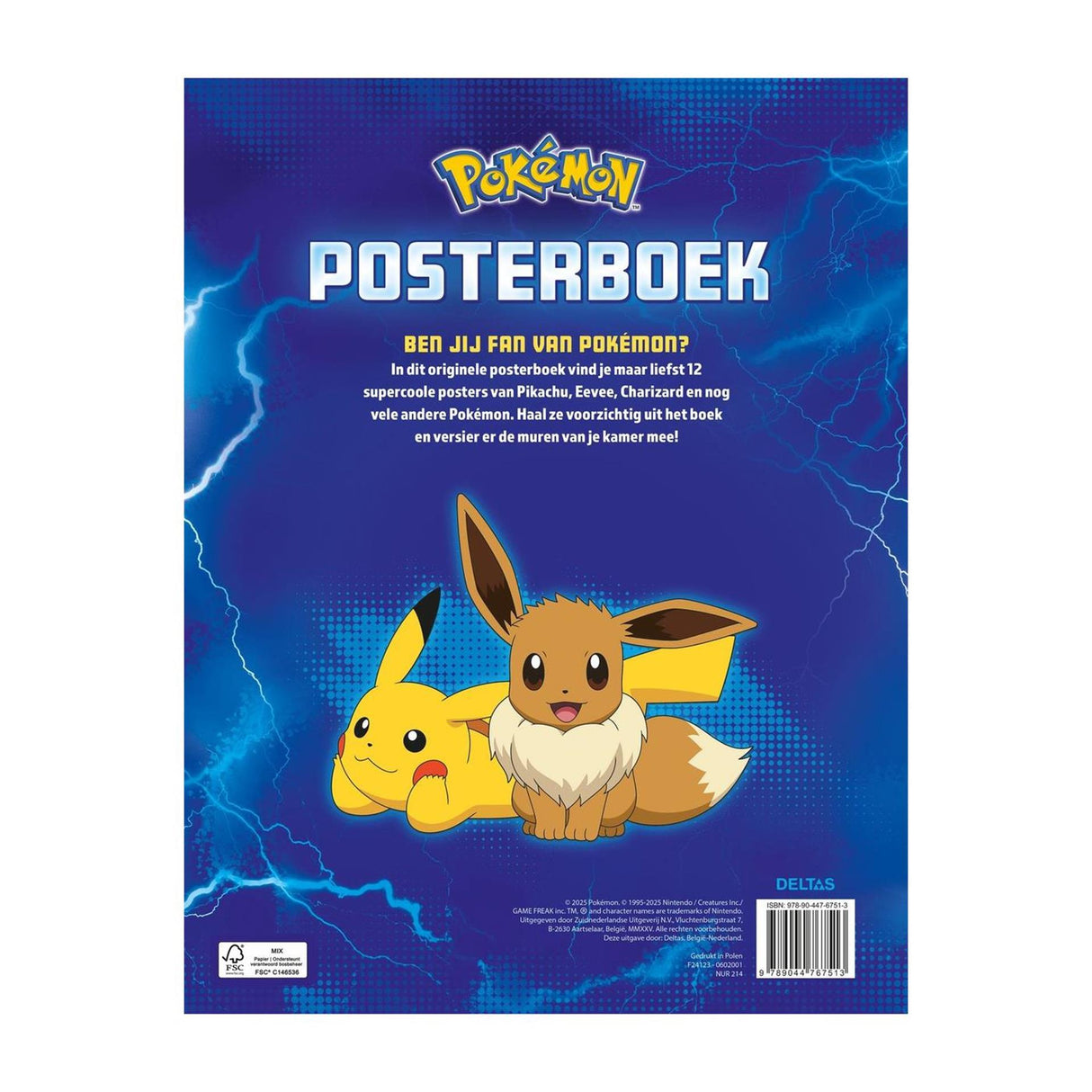 Deltas pokémon posterboek