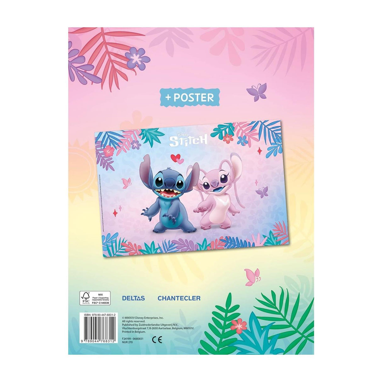 Deltas disney viva colorama (met poster) stitch