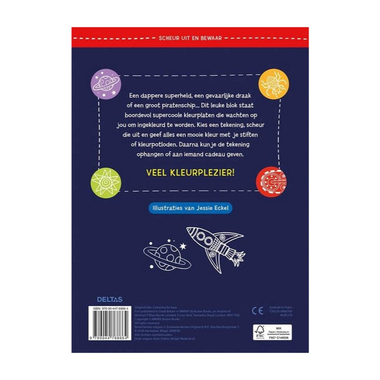 Deltas mijn megastoere kleurblok