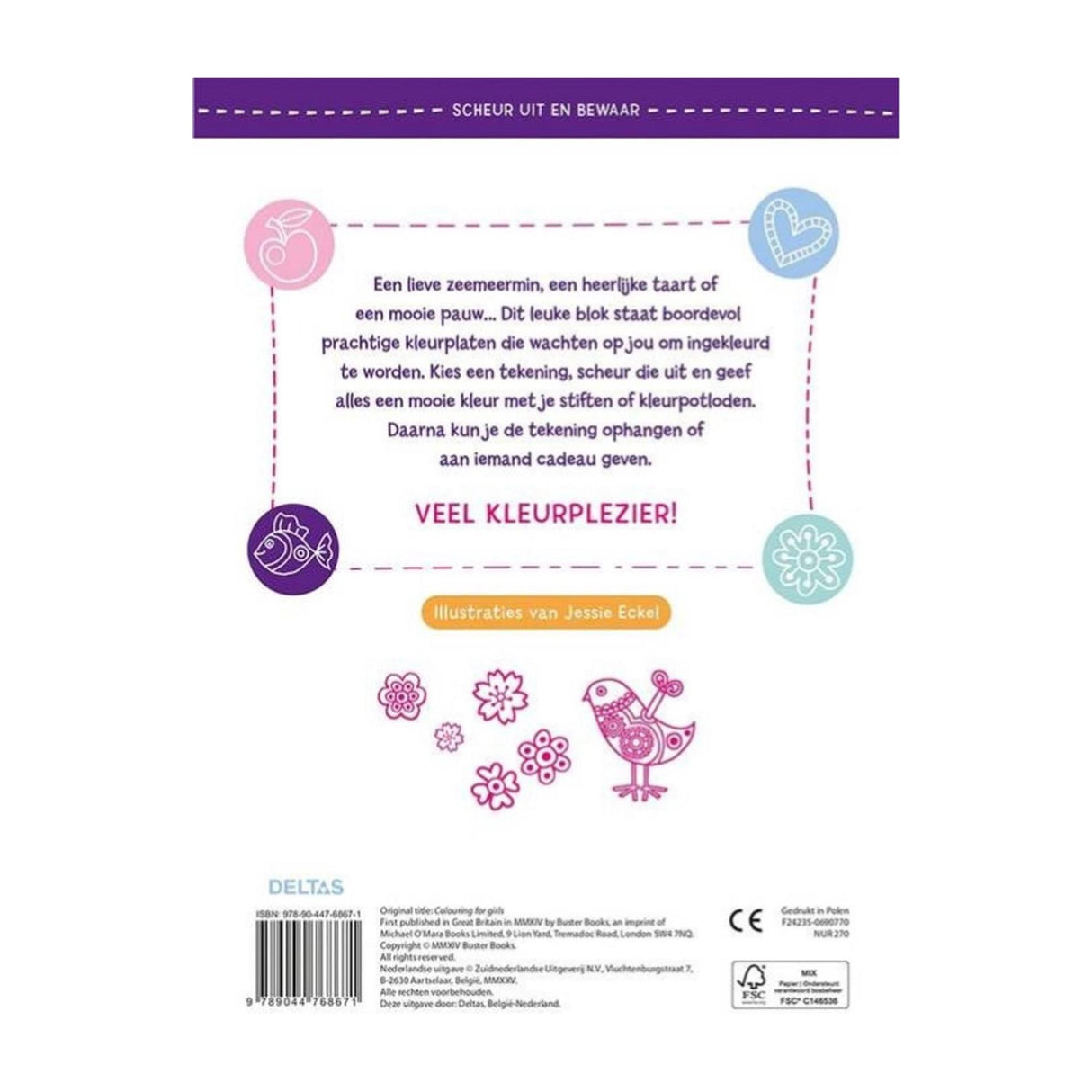Deltas mijn wondermooie kleurblok