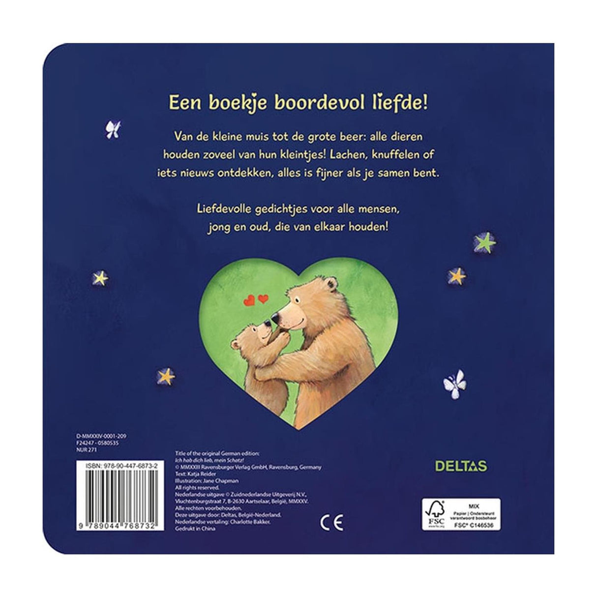 Deltas liefste schat, ik hou van jou!