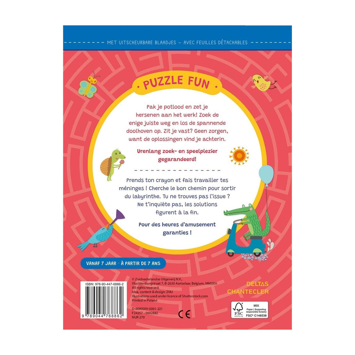 Deltas puzzle fun - doolhoven