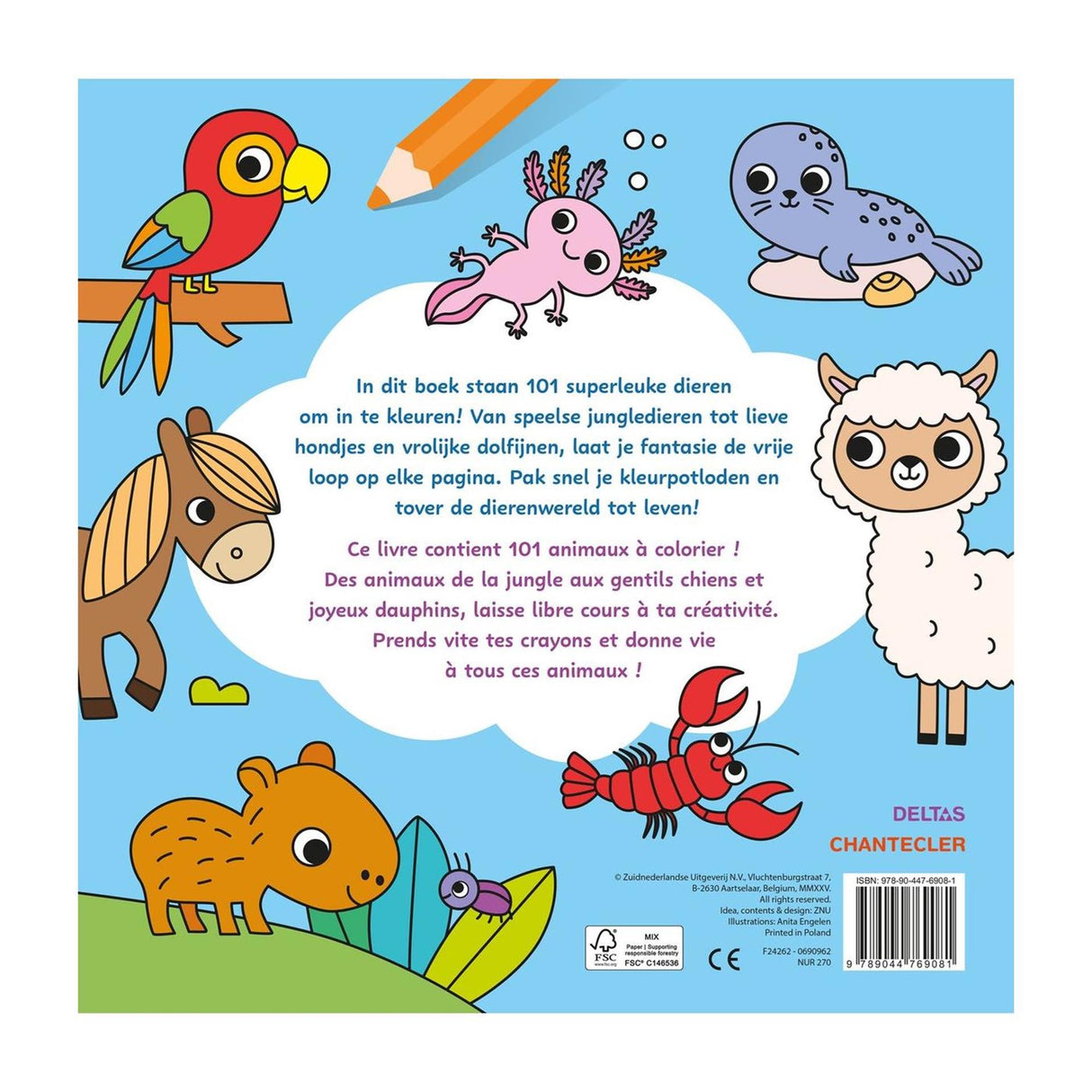 Deltas maxi color fun 101 dieren
