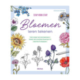 Deltas stap voor stap bloemen tekenen