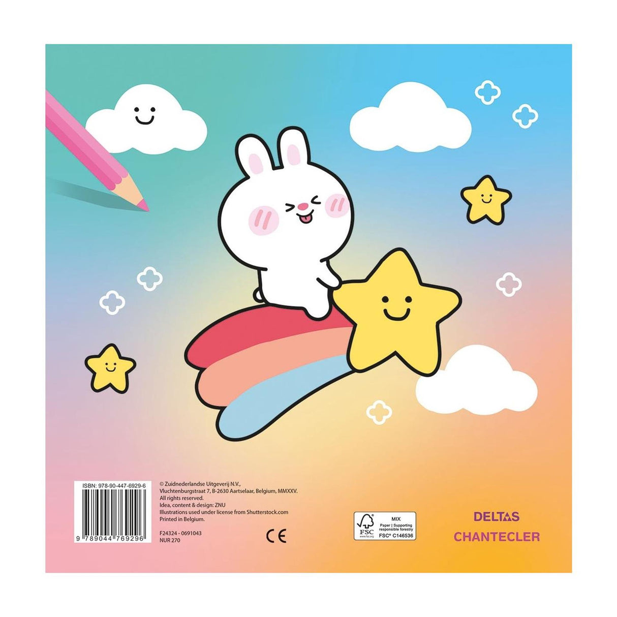 Deltas kawaii color fun - kleurboek