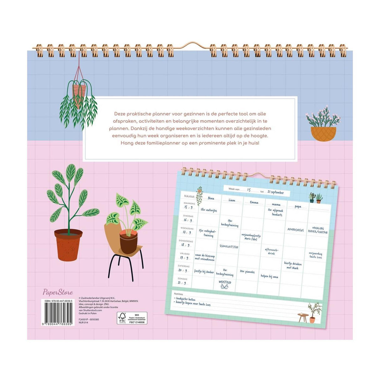 Deltas familieplanner - huisplanten