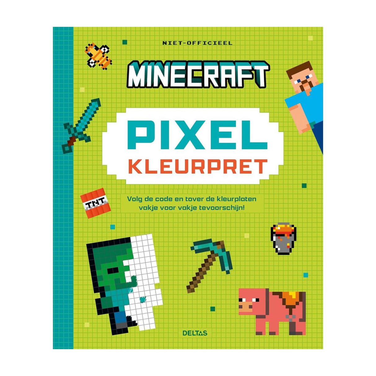 Deltas minecraft pixel färgläggning kul