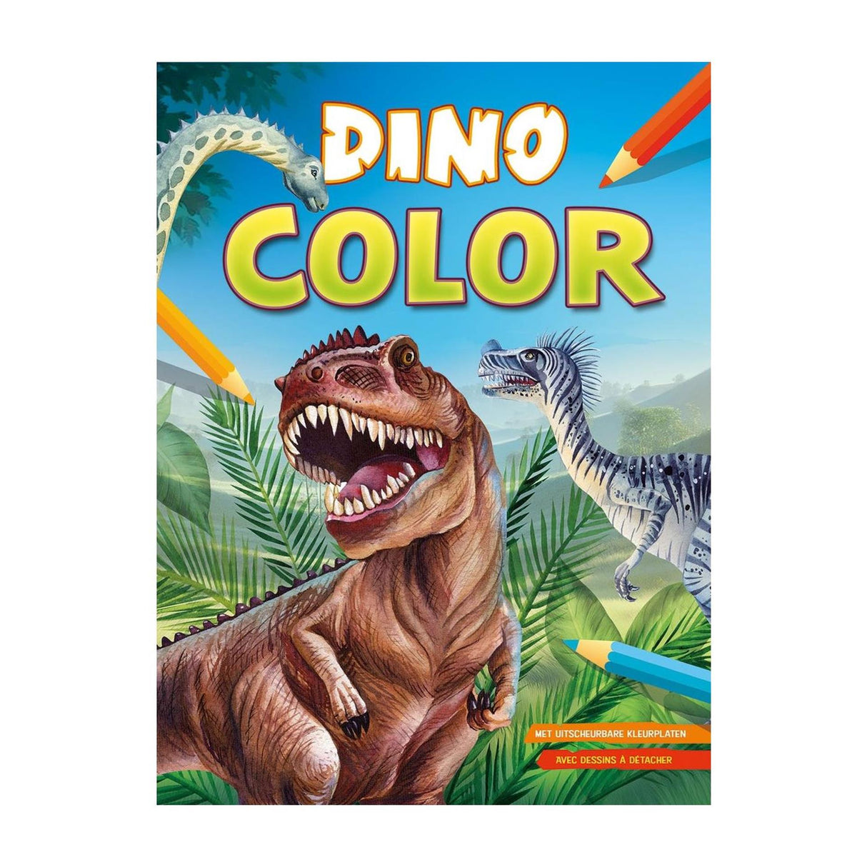Farebný blok Deltas dino