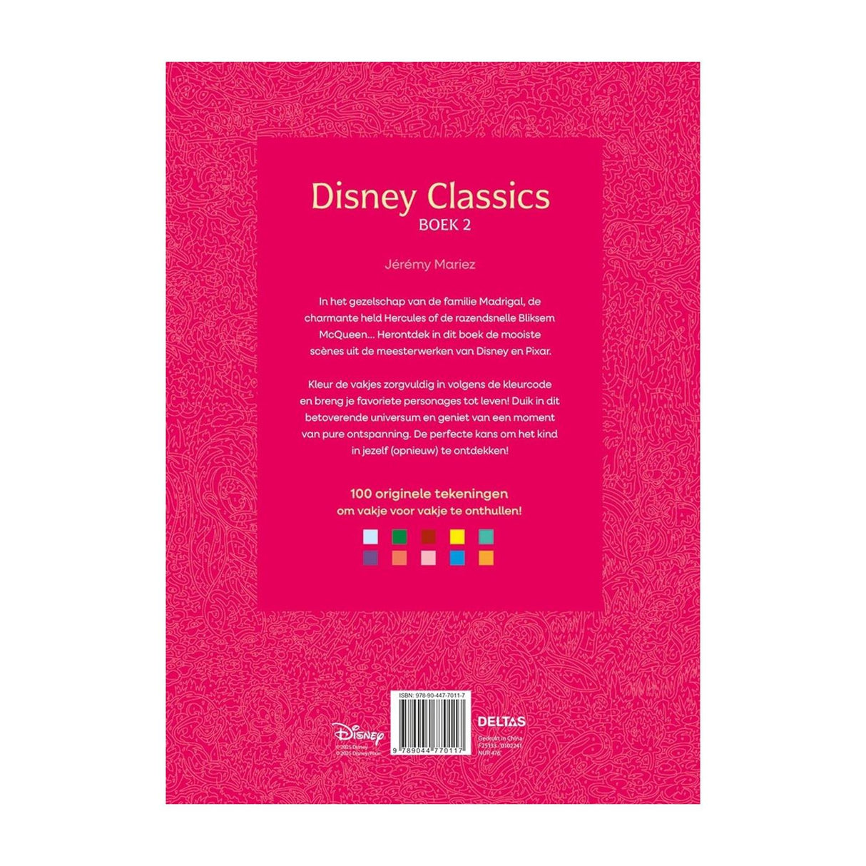 Deltas disney - kleuren op nr voor volwassenen