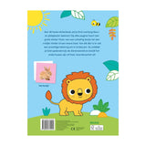 Libro da colorare e adesivi dei dolci animali Delta